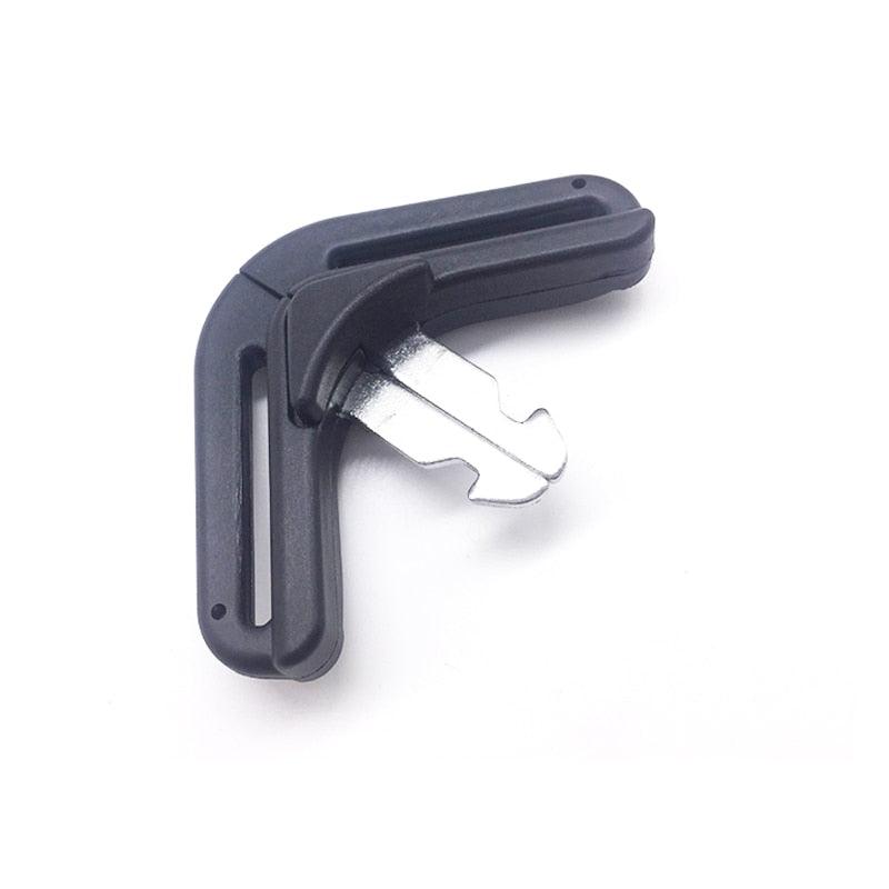 Clip de Harnais pour Bébé Universel, Poussette, Siège Auto, Clip de Sécurité pour Siège Auto Enfant, Boucle Fixe, Sangle Réglable, Pince de Protection pour Poitrine de Bébé, Loquet de Pince pour Enfant