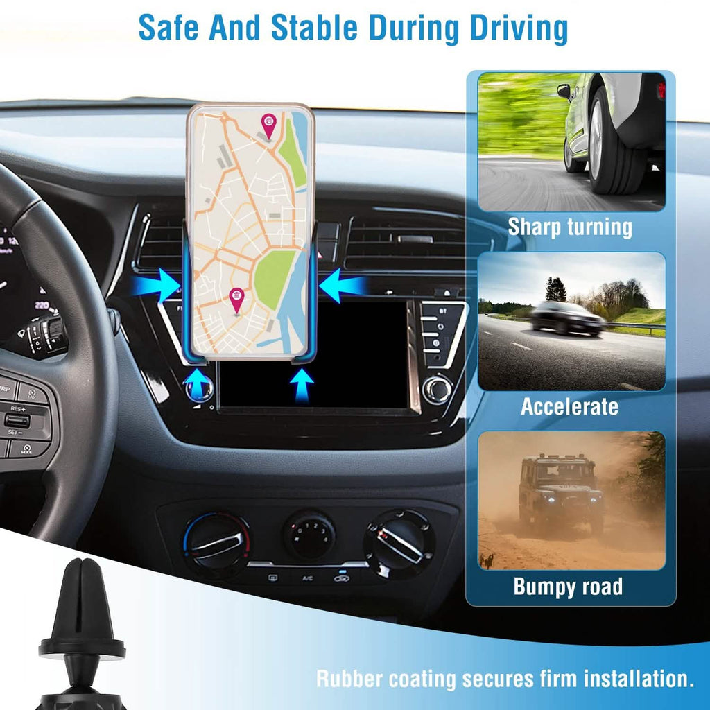 Support de téléphone universel pour grille d'aération de voiture