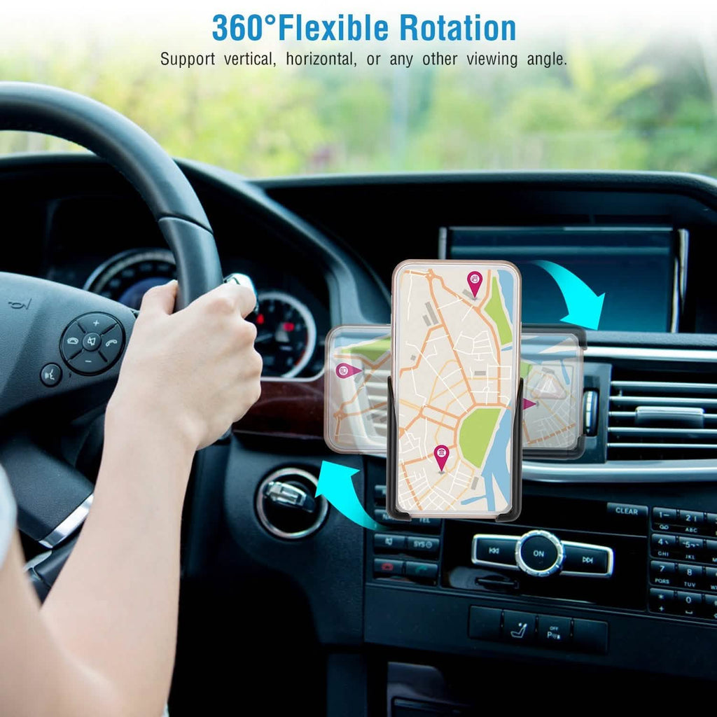 Support de téléphone universel pour grille d'aération de voiture
