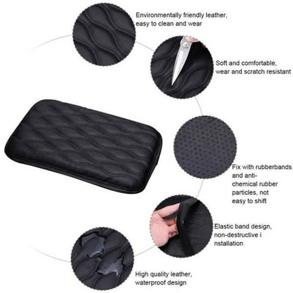 Coussin accoudoir universel pour voiture