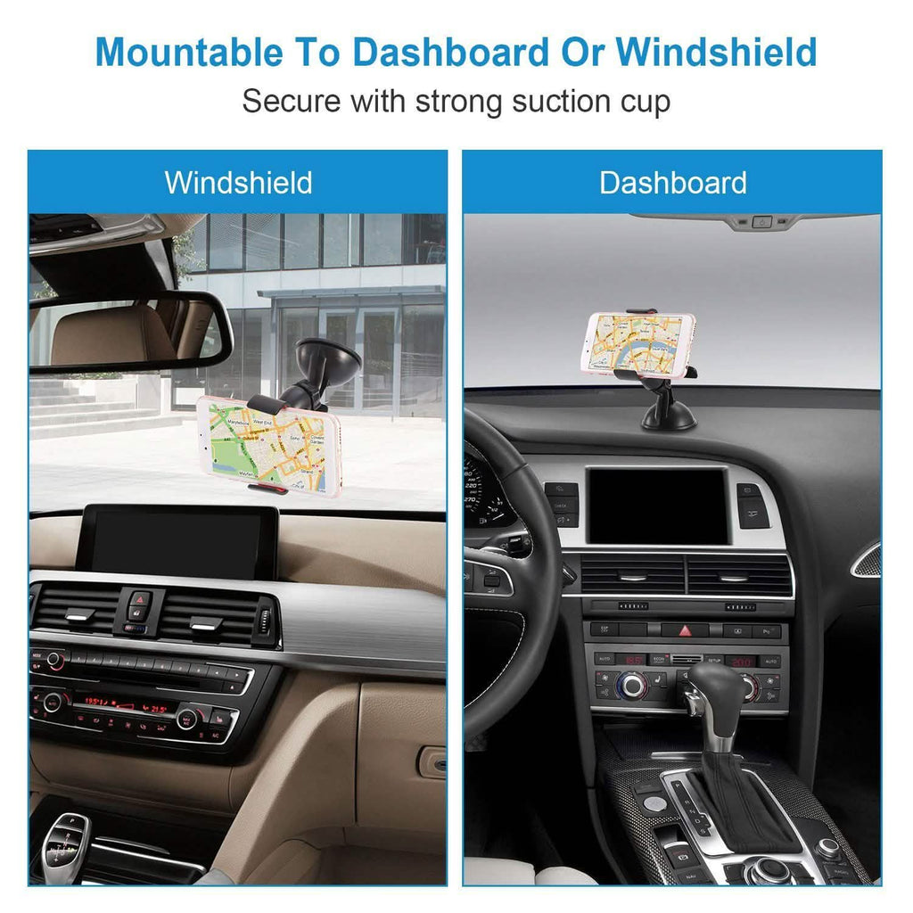 Support de téléphone universel pour voiture rotation à 360°