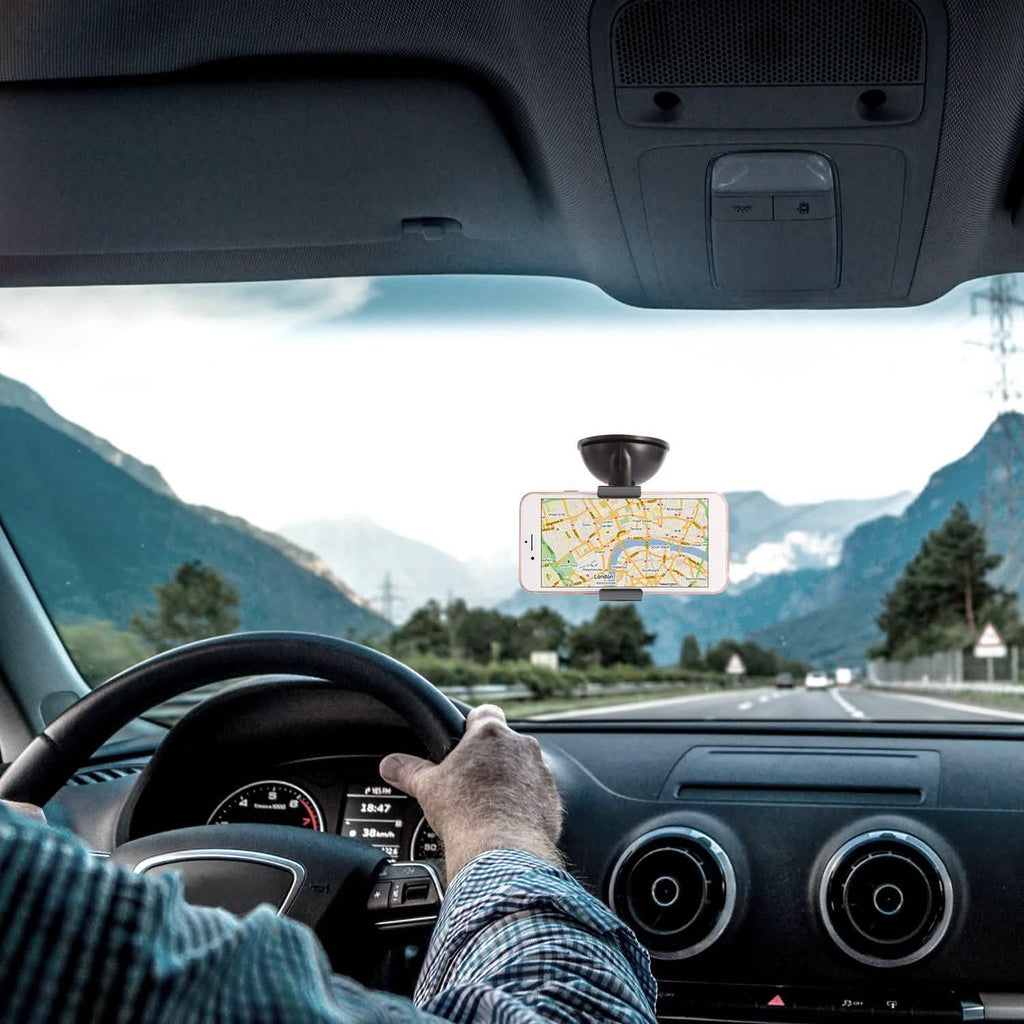 Support de téléphone universel pour voiture rotation à 360°