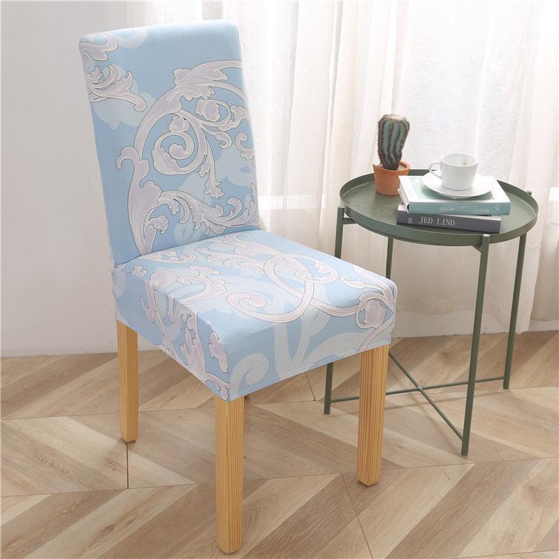 Housse de chaise universelle amovible lavable pour protection de chaise de salle à manger, de banquet, de restaurant – Housse de chaise Parsons extensible en polyester, amovible et lavable pour protection de chaise de cuisine.