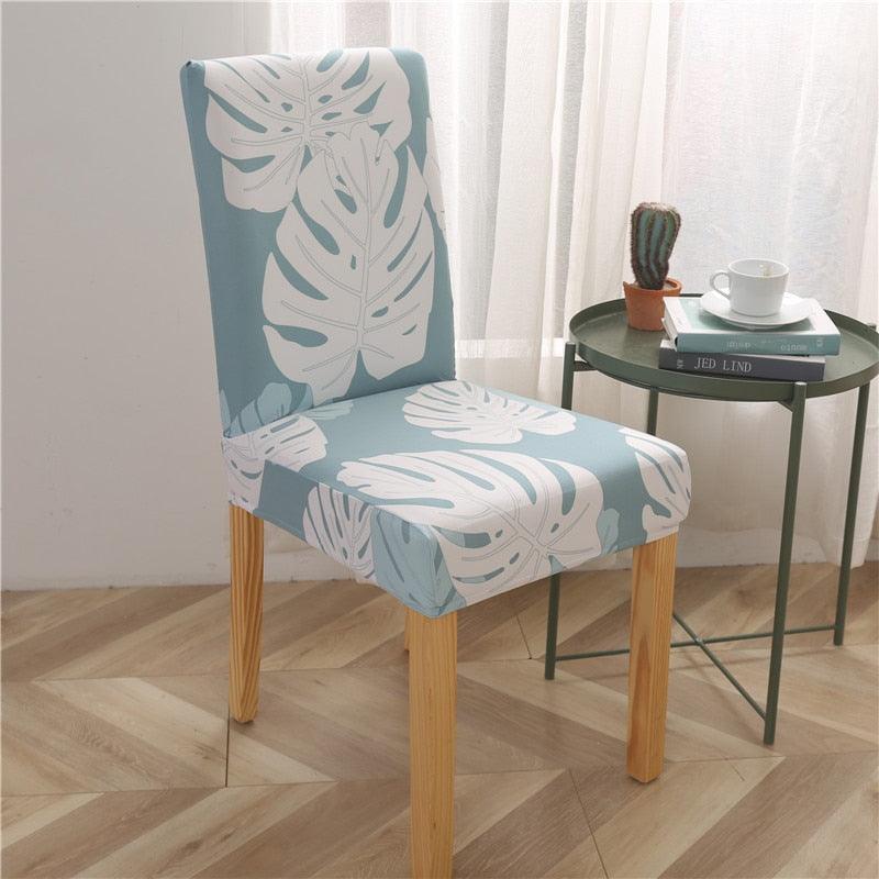 Housse de chaise universelle amovible lavable pour protection de chaise de salle à manger, de banquet, de restaurant – Housse de chaise Parsons extensible en polyester, amovible et lavable pour protection de chaise de cuisine.