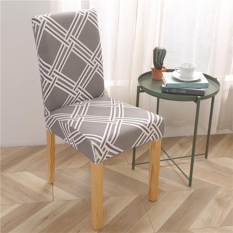 Housse de chaise universelle amovible lavable pour protection de chaise de salle à manger, de banquet, de restaurant – Housse de chaise Parsons extensible en polyester, amovible et lavable pour protection de chaise de cuisine.
