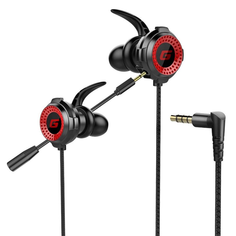 Écouteurs Bluetooth universels portables dynamiques à latence ultra-faible, écouteurs de 25h d'autonomie pour le jeu, écouteurs Bluetooth à réduction de bruit pour PC, écouteurs intra-auriculaires filaires avec micro pour jeux informatiques et son stéréo