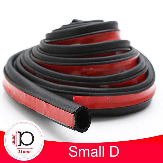 Joint d'étanchéité universel autocollant en caoutchouc pour fenêtre et porte de voiture, bande d'étanchéité pour portière de voiture, autocollants de voiture en caoutchouc, isolation phonique, anti-poussière, bandes d'étanchéité, accessoires intérieurs