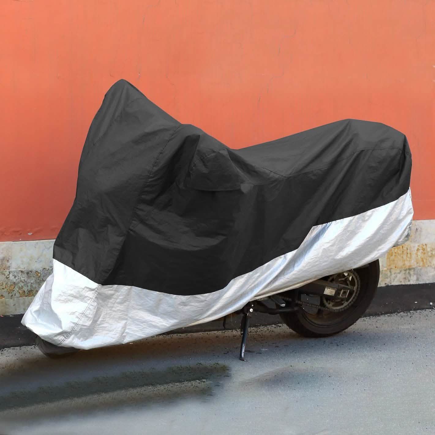 Housse universelle imperméable de protection solaire extérieure pour moto et cyclomoteur