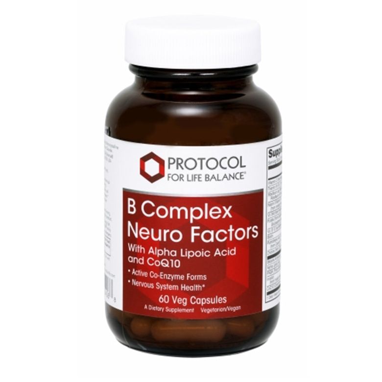 Protocol For Life Balance B Complex Neuro Facteurs 60 Vcaps - P0406