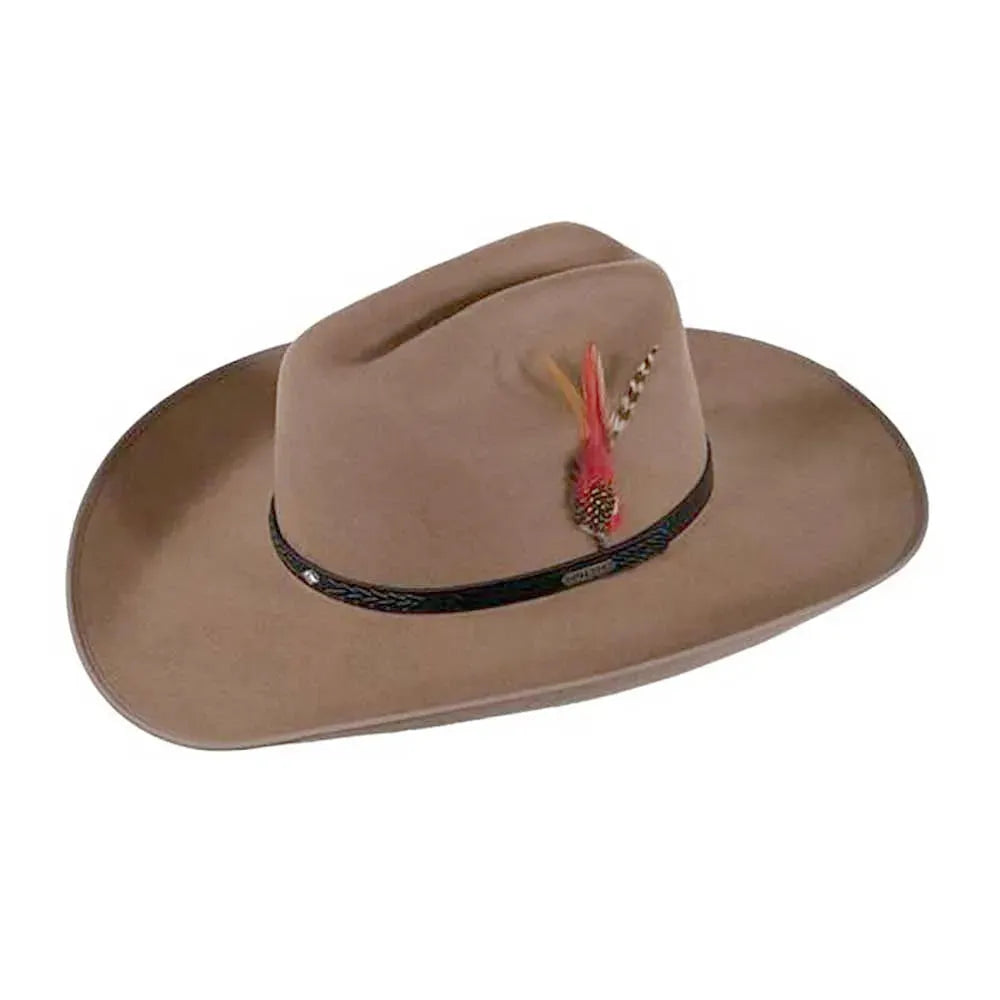 Chapeau de cowboy en feutre de laine Outback Angel Fire (liquidation)