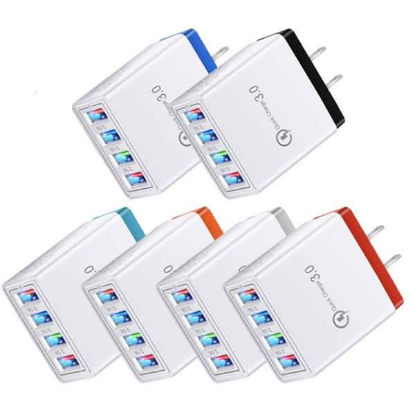 Chargeur USB de charge rapide avec prise US