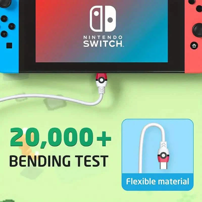 Câble de chargement USB C pour Nintendo Switch