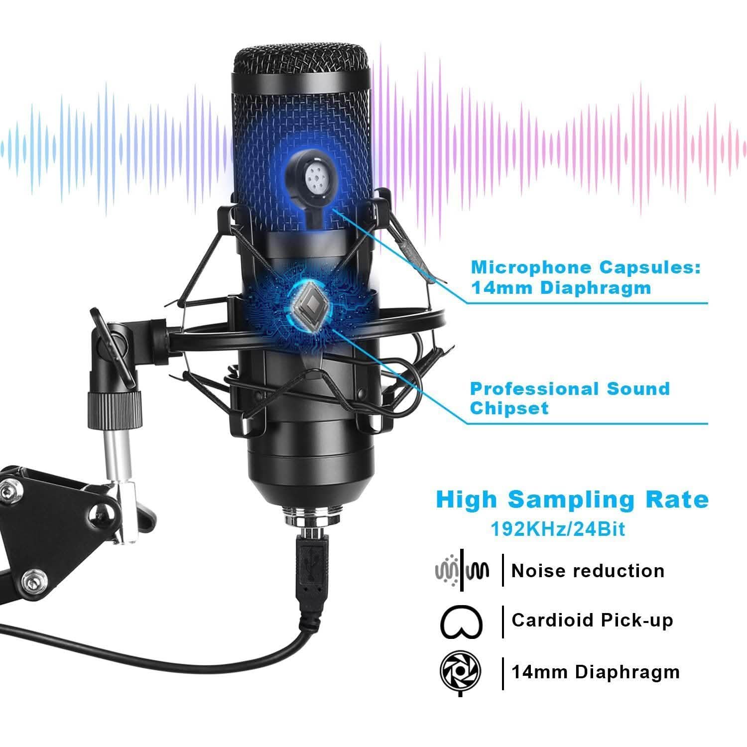 Kit de microphone USB