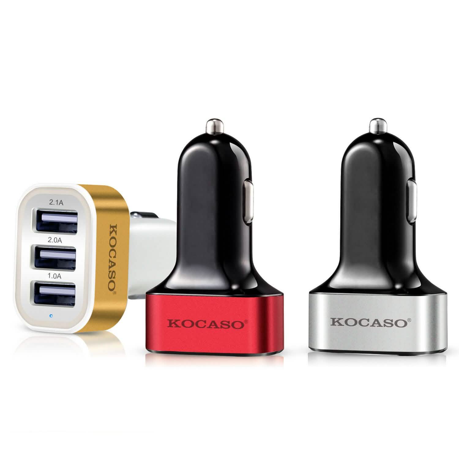 Chargeur allume-cigare USB 30W 5,5A