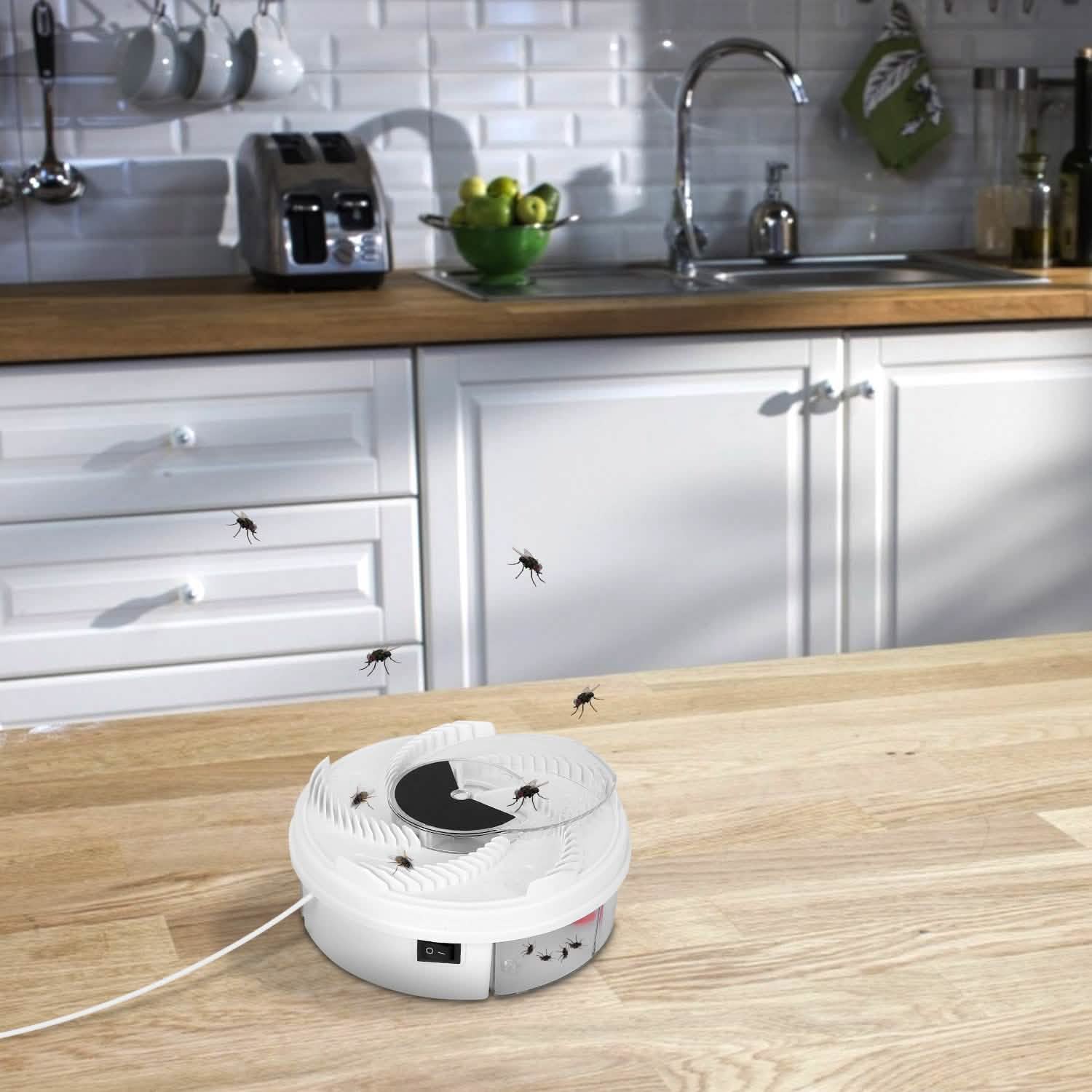 Piège à mouches électrique USB automatique