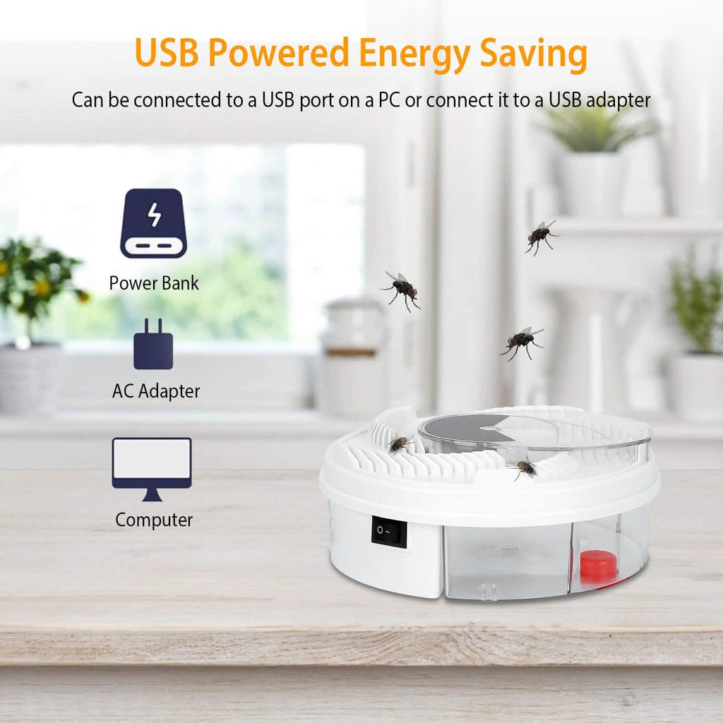 Piège à mouches électrique USB automatique