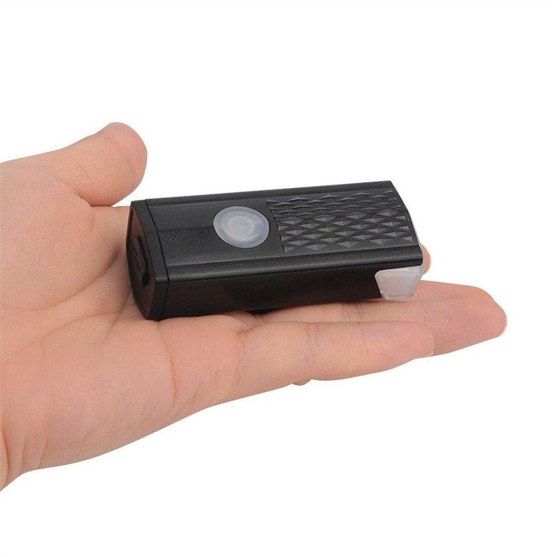 Phare de vélo rechargeable USB 3 modes Lampe avant de vélo Phare de vélo de cyclisme LED puissant Phare avant de vélo étanche Ensemble de feux arrière 300 lumens