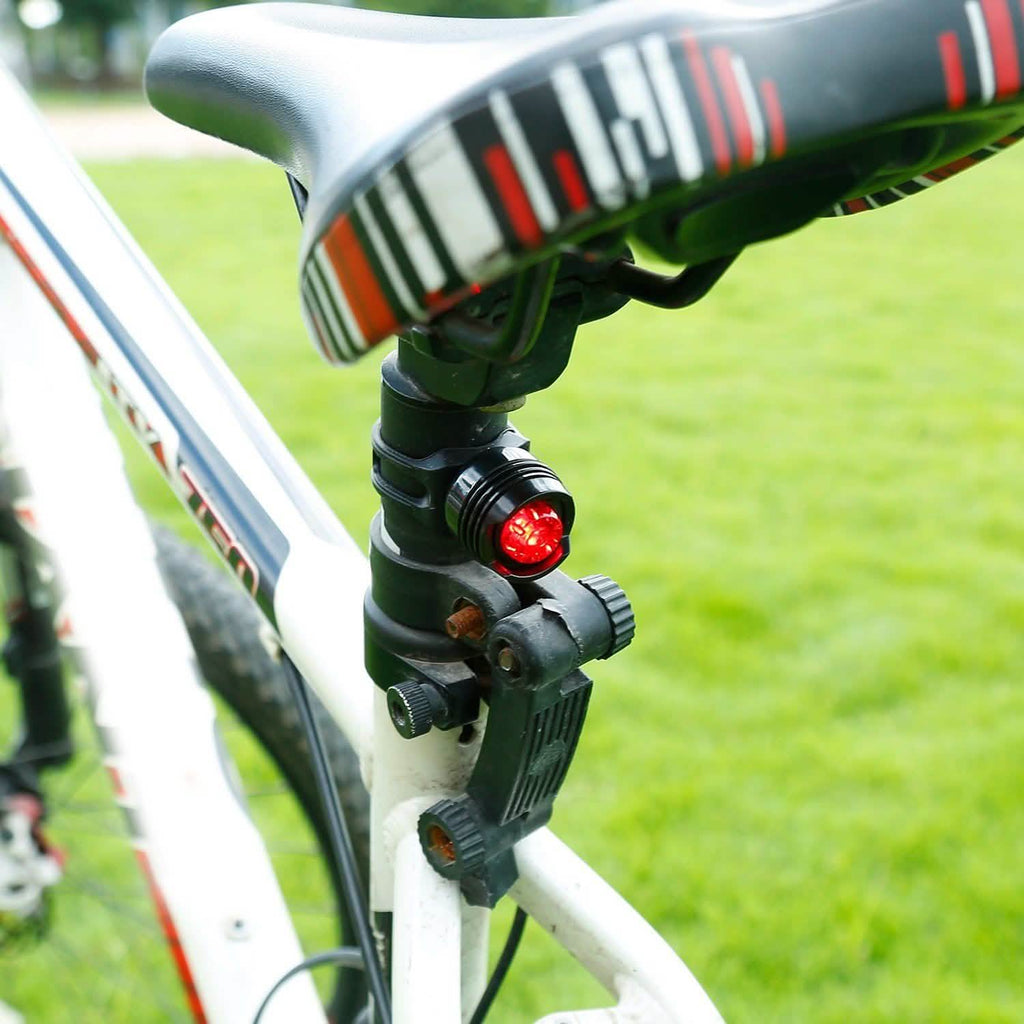 Ensemble de lumières de vélo rechargeables par USB avec compteur de vitesse et odomètre
