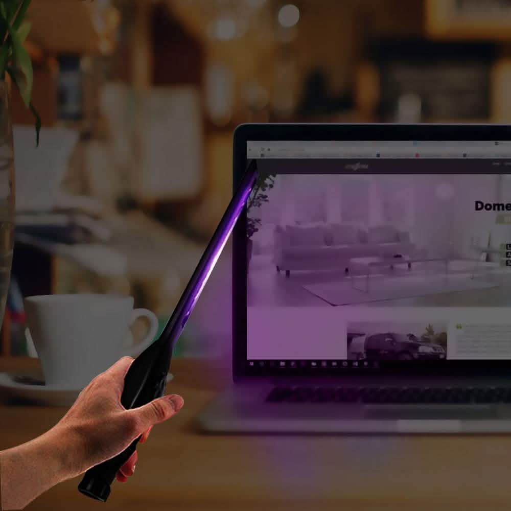 Baguette de désinfection UV portable rechargeable par USB