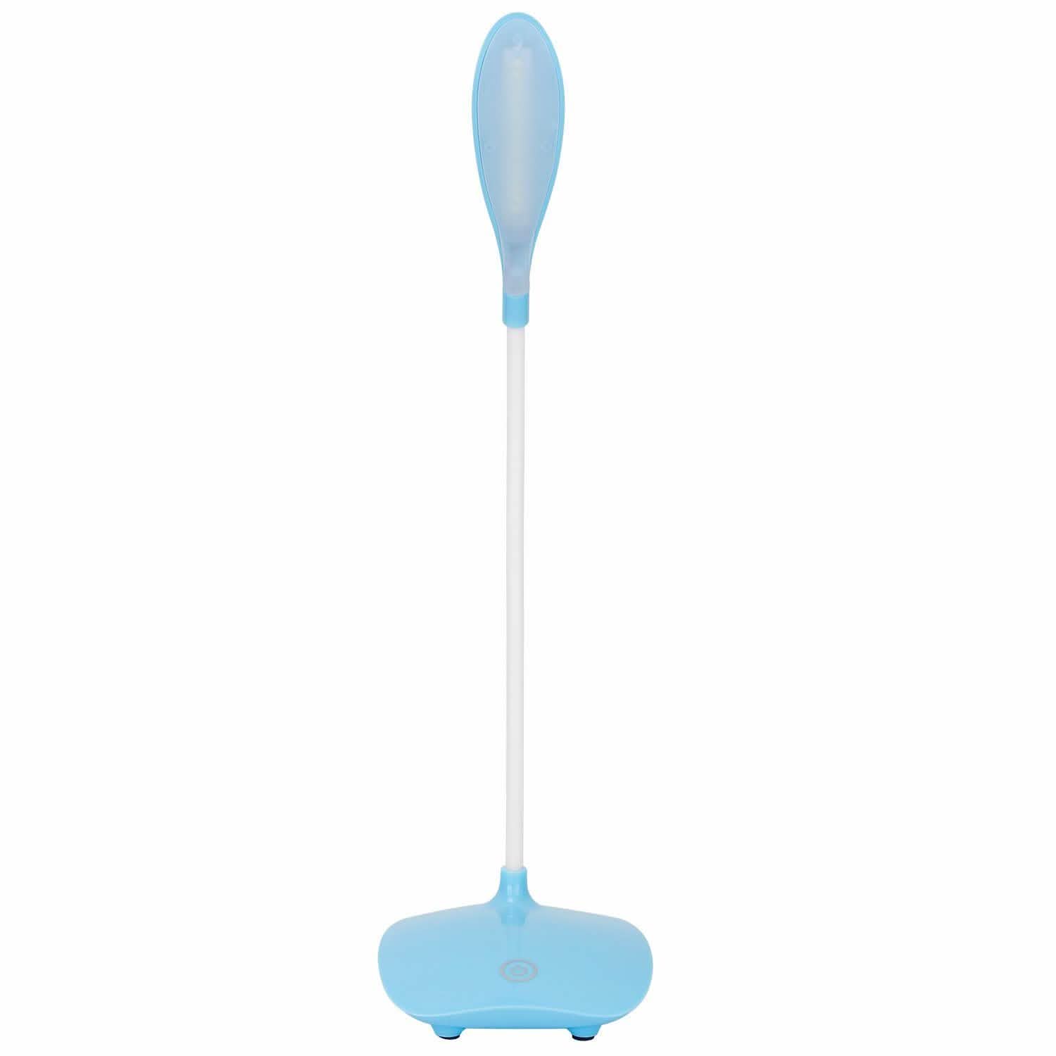 Lampe de Table Rechargeable USB, Lampe de Bureau LED Dimmable à Col de Cygne Flexible