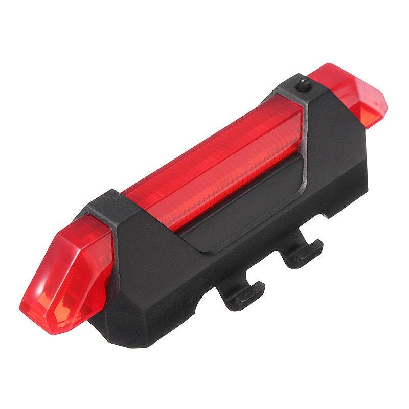 Lampe de VTT rechargeable USB, étanche, feu arrière d'avertissement pour vélo, phare LED de vélo, feu arrière, lumière LED ultra lumineuse pour vélo, feu arrière de cyclisme étanche pour trottinette électrique