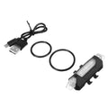 Lampe de VTT rechargeable USB, étanche, feu arrière d'avertissement pour vélo, phare LED de vélo, feu arrière, lumière LED ultra lumineuse pour vélo, feu arrière de cyclisme étanche pour trottinette électrique