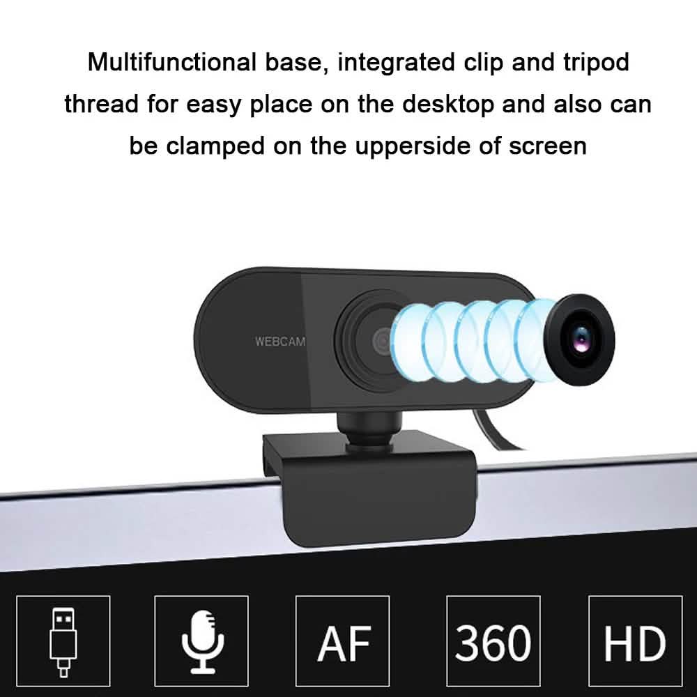 Webcam USB2.0 1080P Full HD