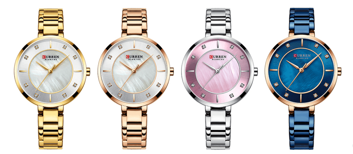Montre Femme  Quartz Analogique  Montres Décontractées Tendance  Étanche Design Excellent Cadeau Parfait Pour Elle