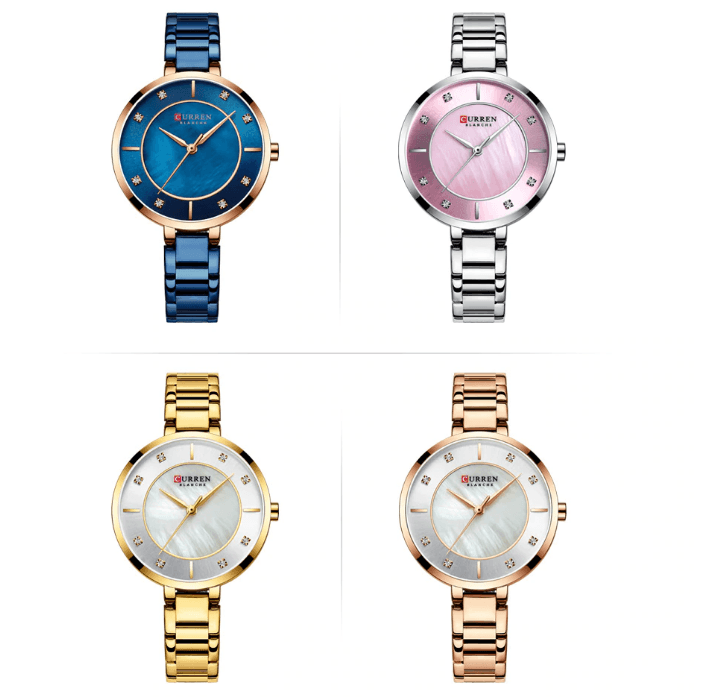 Montre Femme  Quartz Analogique  Montres Décontractées Tendance  Étanche Design Excellent Cadeau Parfait Pour Elle