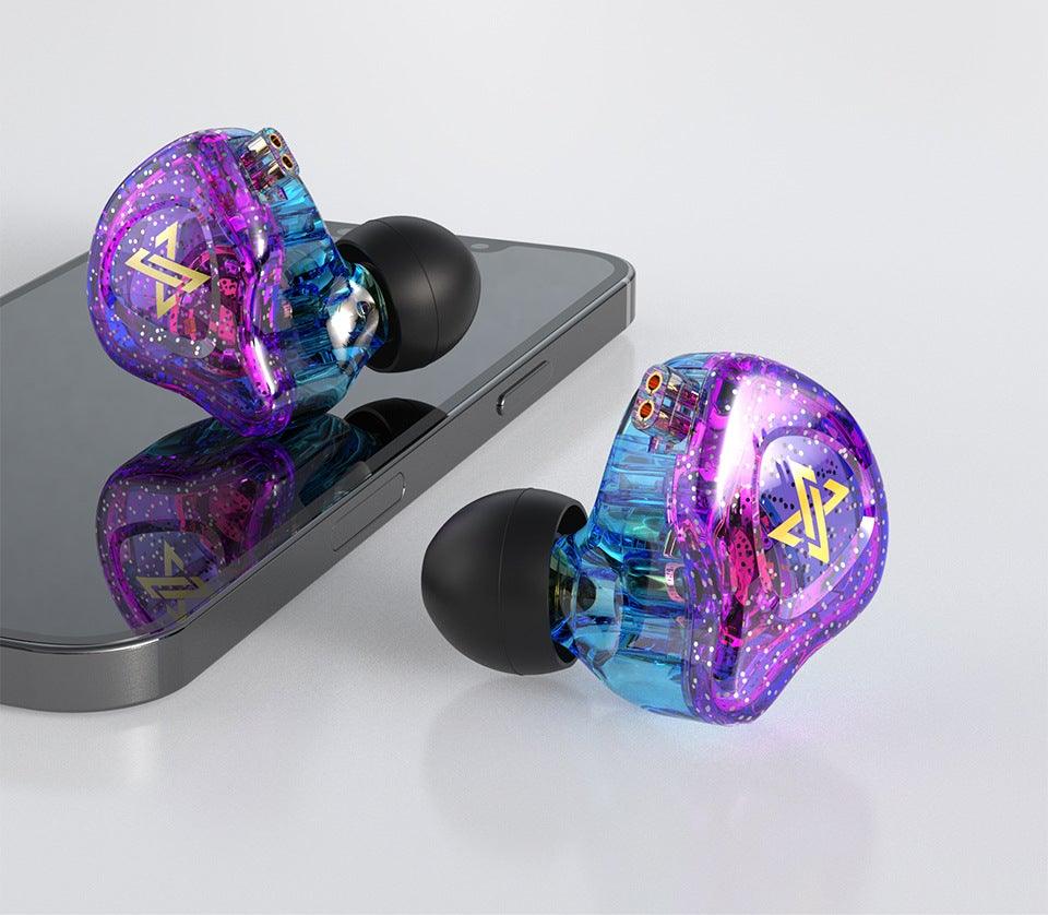 Casque supra-auriculaire sans fil V5.0 HD Stéréo avec micro, suppression passive du bruit, 9 heures d'autonomie pour le sport/la course QKZ AK6 MAX Écouteurs intra-auriculaires stéréo basses, filaires, suppression du bruit, étanches avec microphone