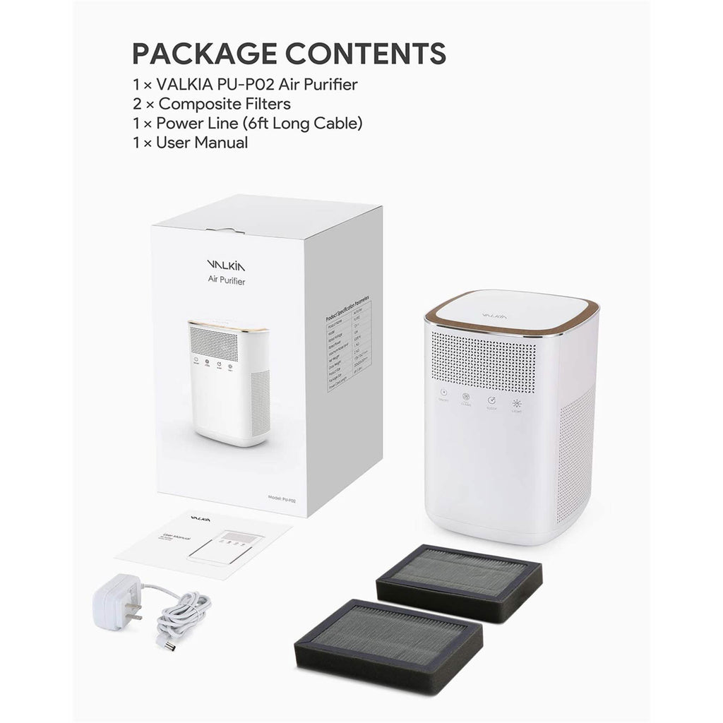 Appareils certifiés CARB par VALKIA Air Purifier