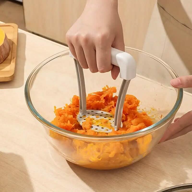 Presse-purée avec poignée antidérapante