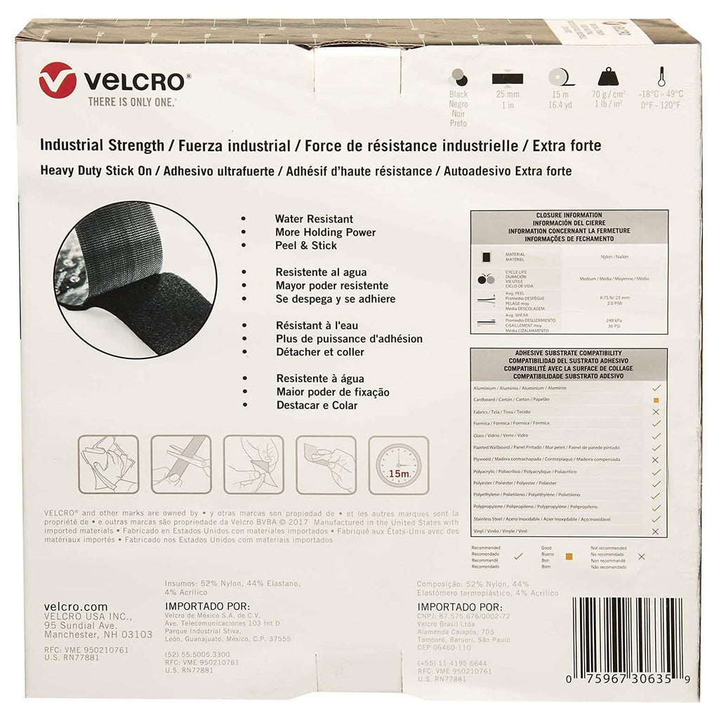 Ruban Velco marque résistance industrielle