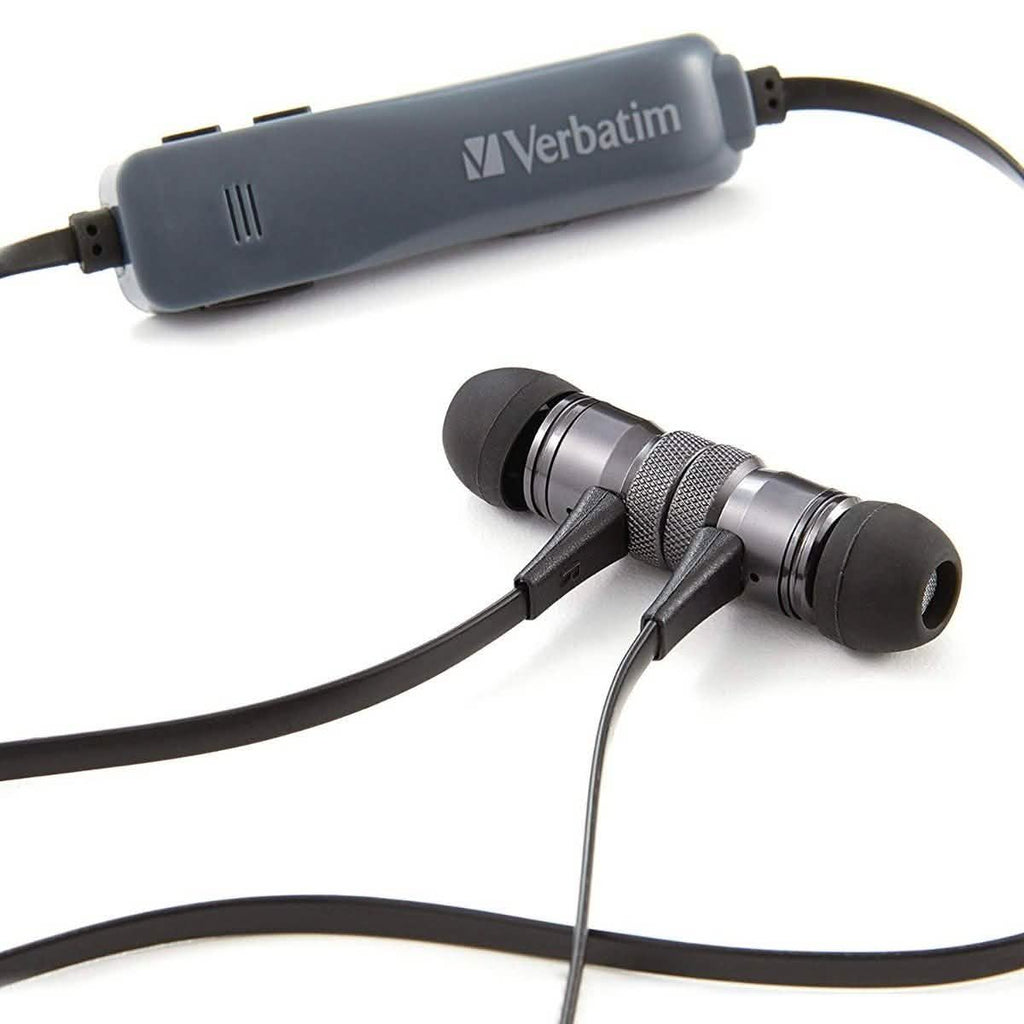 Écouteurs stéréo Bluetooth Verbatim avec microphone