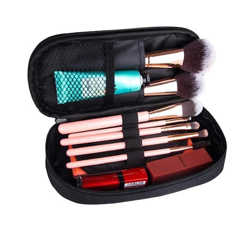 Trousse à crayons pour étudiants à motif de dessin animé vintage, sacs de maquillage cosmétiques à thème classique, pochette de papeterie élégante
