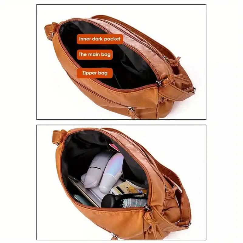 Sac bandoulière de style chic rétro