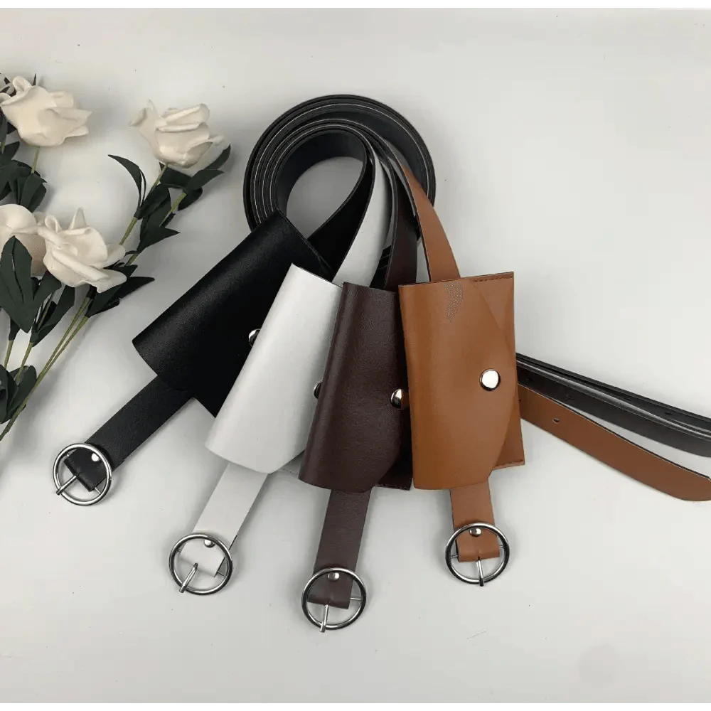 Ceinture de mode simple en cuir PU vintage Ceinture à boucle au design élégant pour jeans Dames Charmante ceinture de taille pour robe