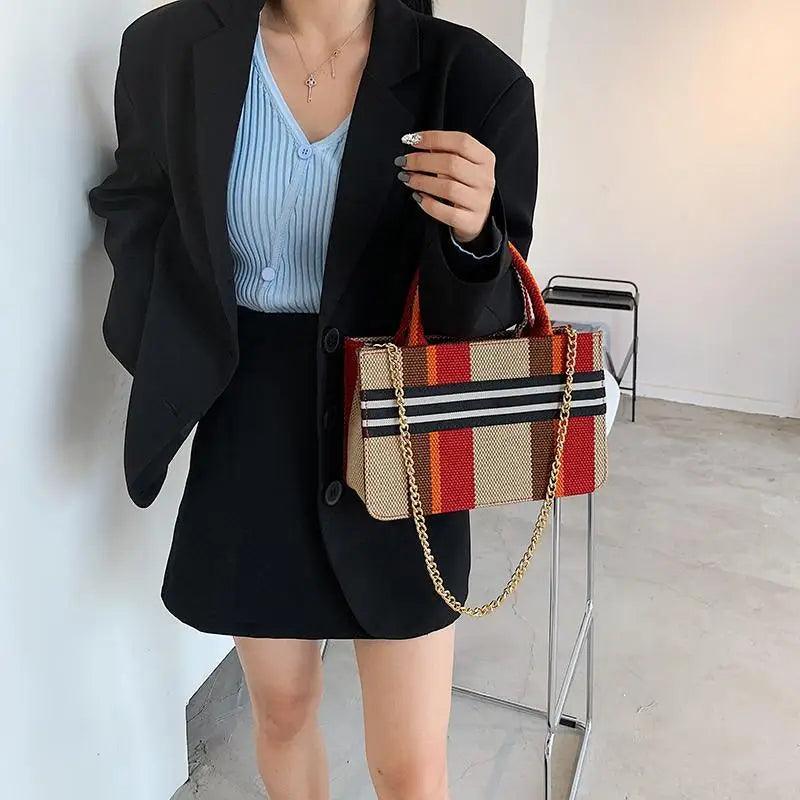Sacs à main en toile de style vintage pour femmes, sacs décontractés grande capacité, sacs à bandoulière, sacs à bandoulière à la mode pour femmes