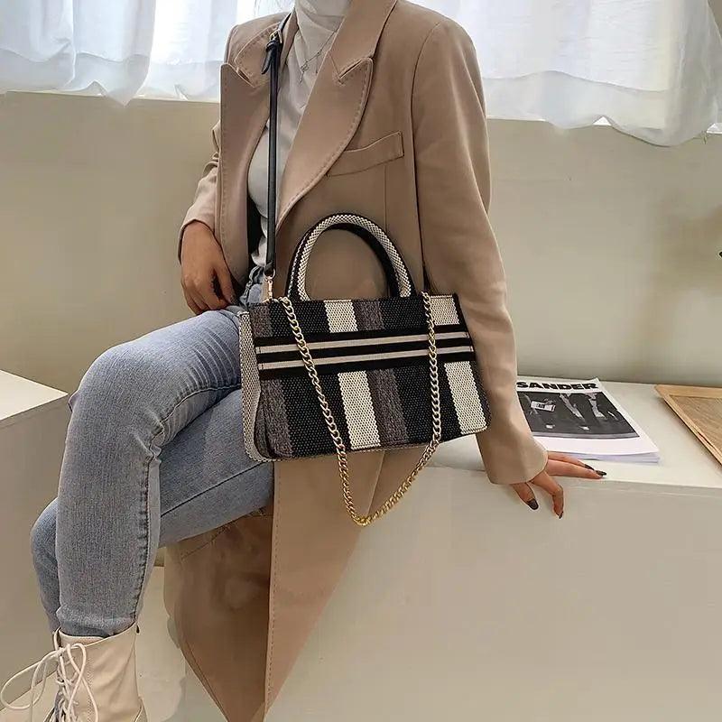 Sacs à main en toile de style vintage pour femmes, sacs décontractés grande capacité, sacs à bandoulière, sacs à bandoulière à la mode pour femmes