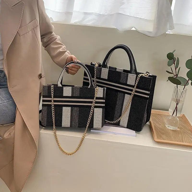 Sacs à main en toile de style vintage pour femmes, sacs décontractés grande capacité, sacs à bandoulière, sacs à bandoulière à la mode pour femmes