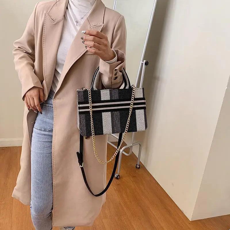 Sacs à main en toile de style vintage pour femmes, sacs décontractés grande capacité, sacs à bandoulière, sacs à bandoulière à la mode pour femmes