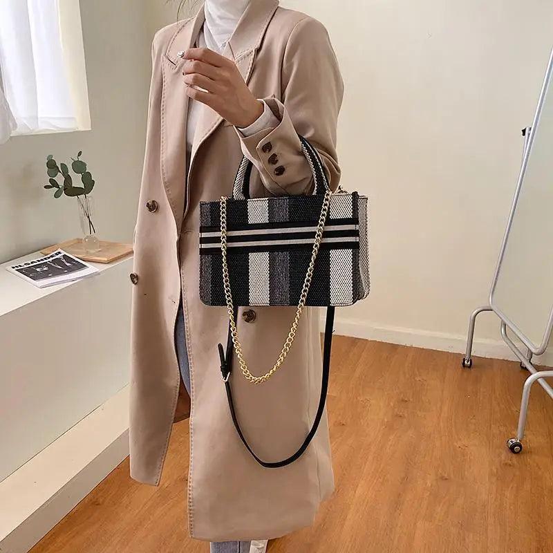 Sacs à main en toile de style vintage pour femmes, sacs décontractés grande capacité, sacs à bandoulière, sacs à bandoulière à la mode pour femmes