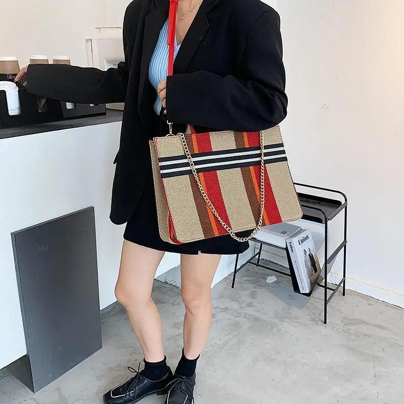 Sacs à main en toile de style vintage pour femmes, sacs décontractés grande capacité, sacs à bandoulière, sacs à bandoulière à la mode pour femmes