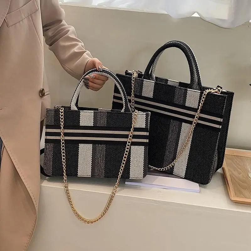 Sacs à main en toile de style vintage pour femmes, sacs décontractés grande capacité, sacs à bandoulière, sacs à bandoulière à la mode pour femmes