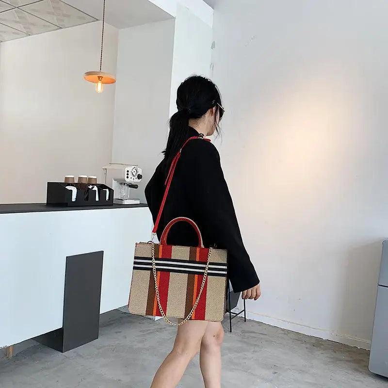 Sacs à main en toile de style vintage pour femmes, sacs décontractés grande capacité, sacs à bandoulière, sacs à bandoulière à la mode pour femmes