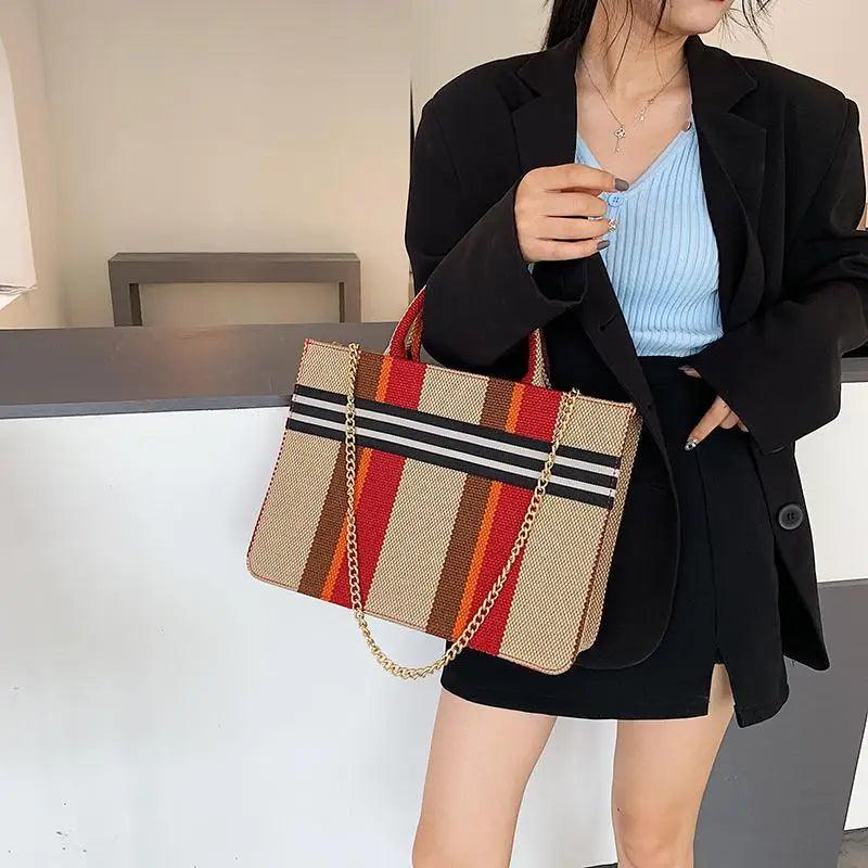 Sacs à main en toile de style vintage pour femmes, sacs décontractés grande capacité, sacs à bandoulière, sacs à bandoulière à la mode pour femmes
