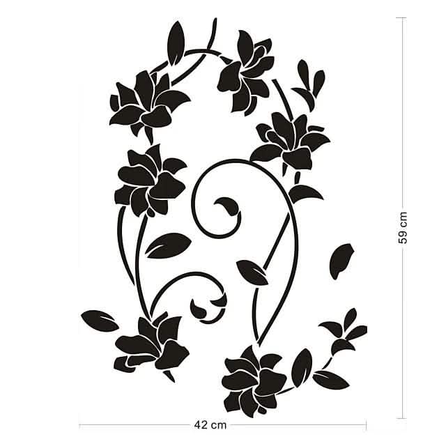 Autocollant mural en vinyle pour la décoration intérieure