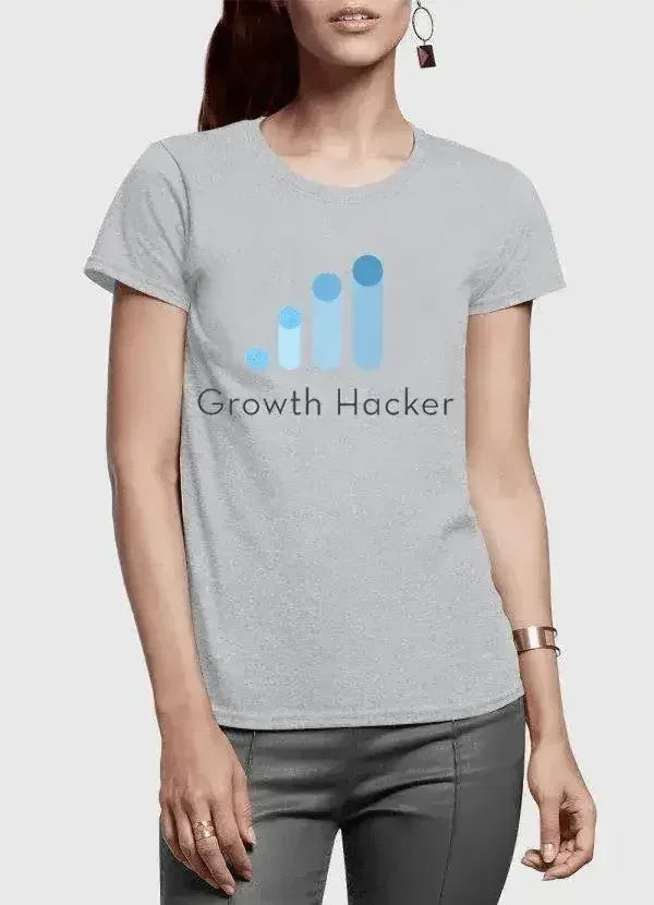 T-shirt femme manches courtes Growth Hacker