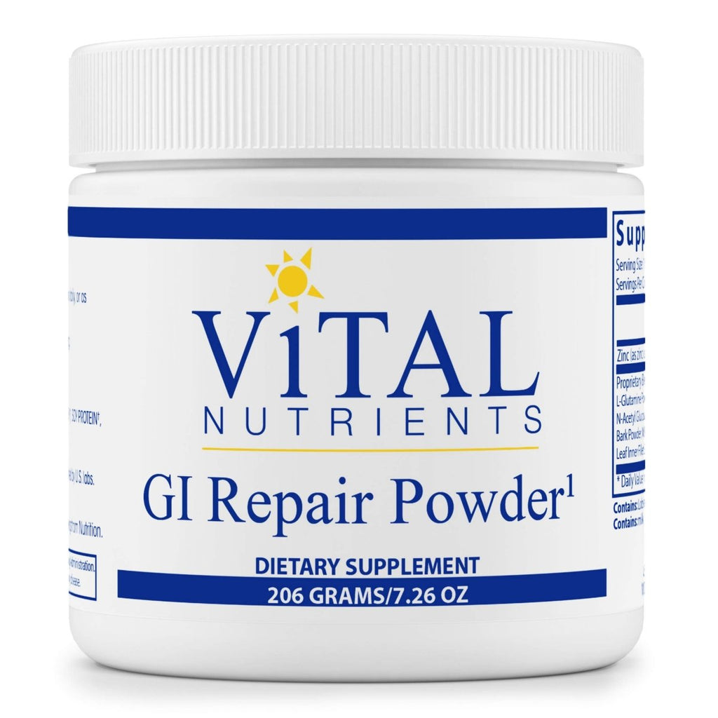 Vital Nutrients Poudre de réparation gastro-intestinale 168 ou 208 grammes