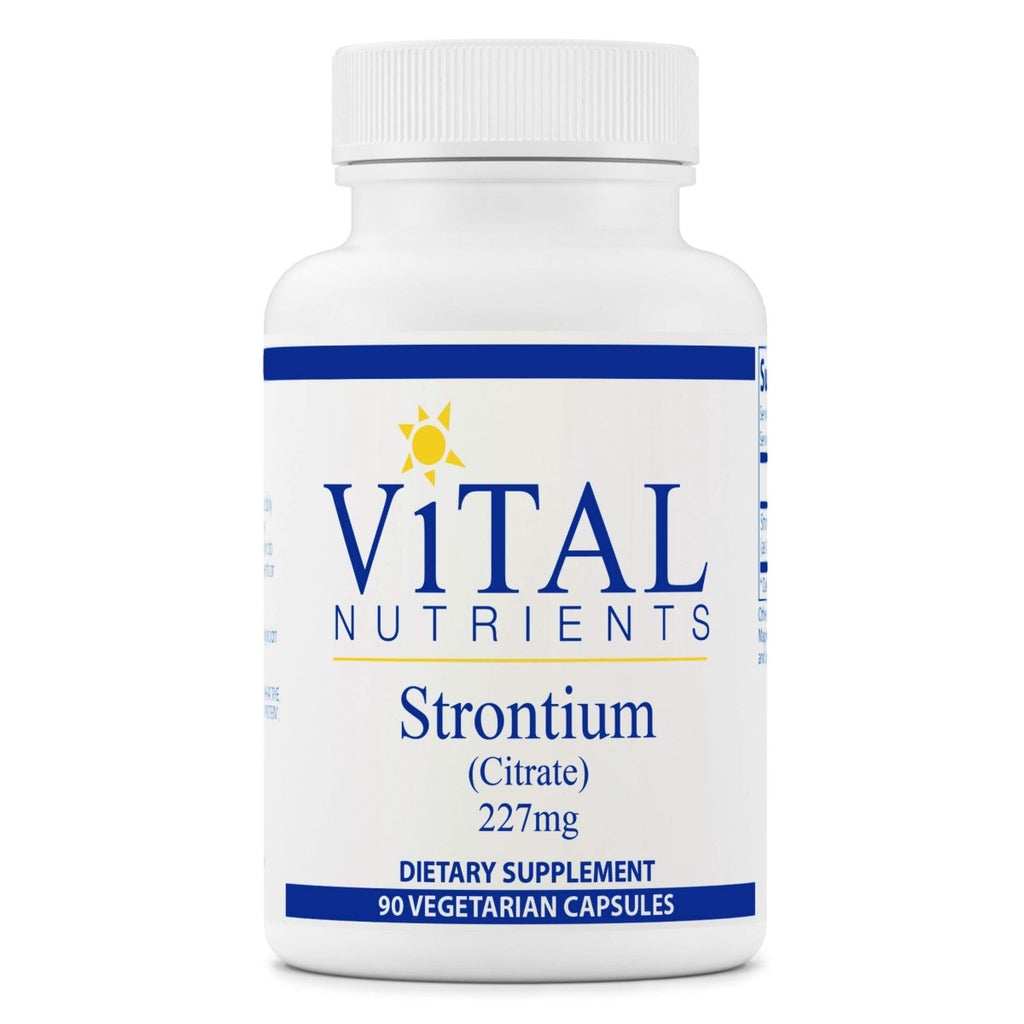 Vital Nutrients Citrate de Strontium 227 mg 90 Vcaps